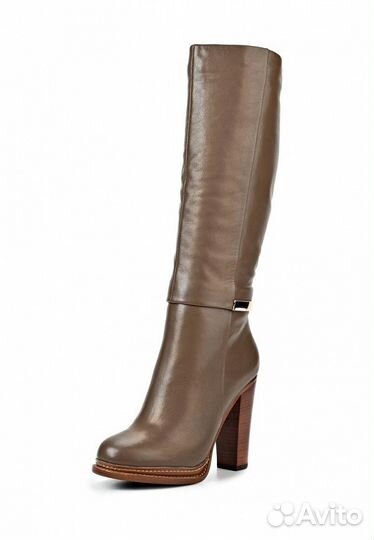 Новые женские сапоги из натуральной кожи Paolo Con