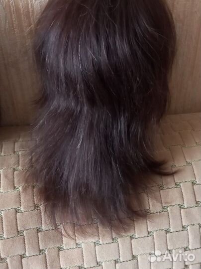 Голова манекен с натуральными волосами