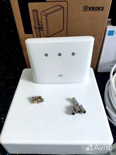 Комплект интернета 14-17дб с роутером ZTE MF293N