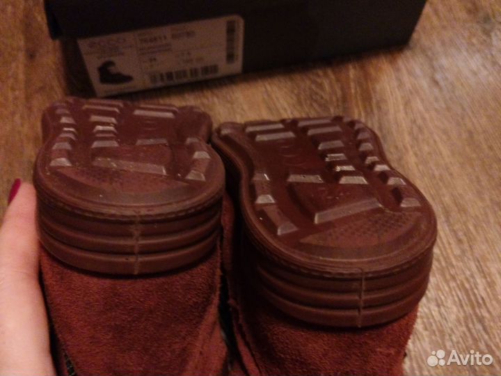 Ботинки ecco urban muni 24 деми