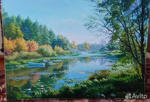 Картина маслом пейзаж