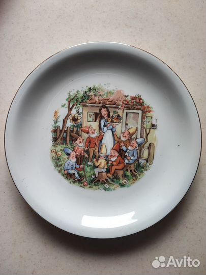 Тарелка Белоснежка