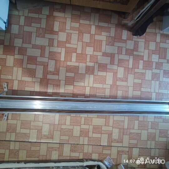 Карниз алюминиевый двойной