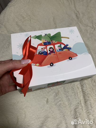 Коробка подарочная новогодняя/ упаковка