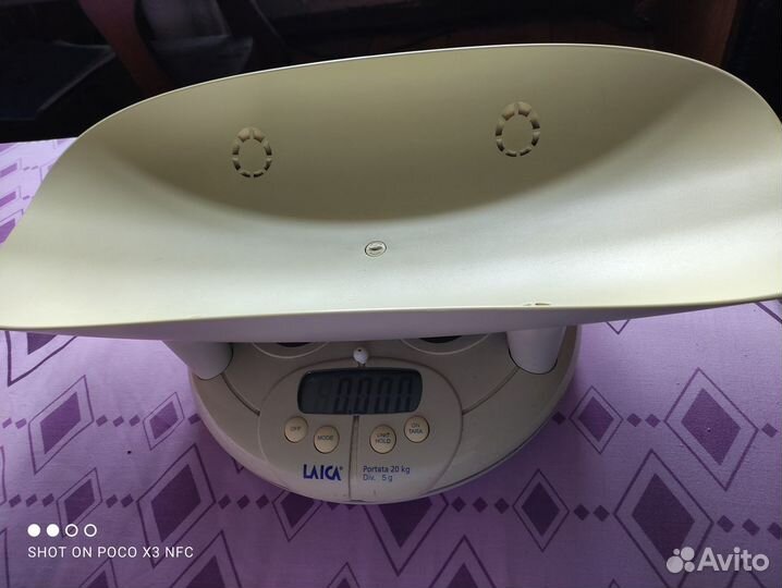 Весы детские laica