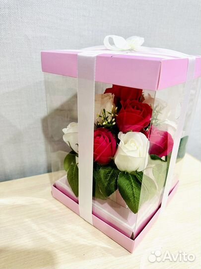 Букет из мыльных роз, подарок