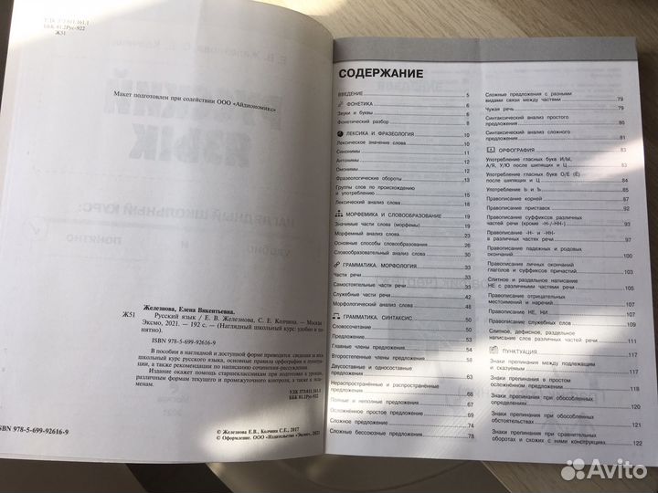 Учебная литература ОГЭ и ЕГЭ Русский язык