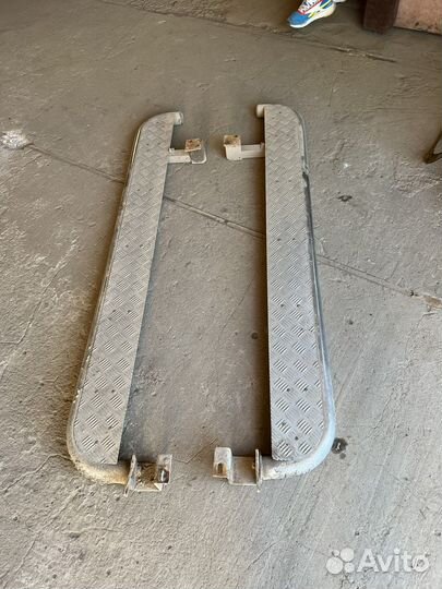 Пороги,накладки Hyundai Tucson 1 нержавейка