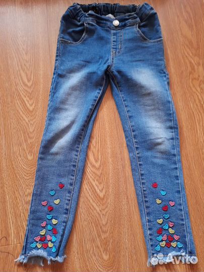 Джинсы на девочку