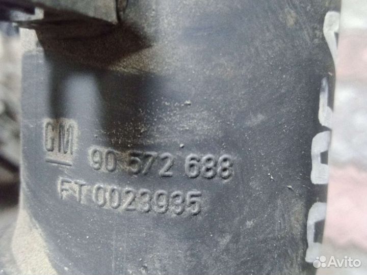 Патрубок воздушного фильтра opel Corsa C