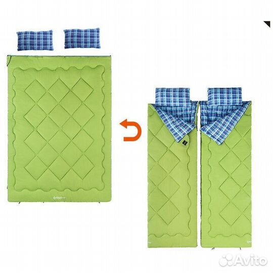 3289 premium 250 double -6С спальный мешок