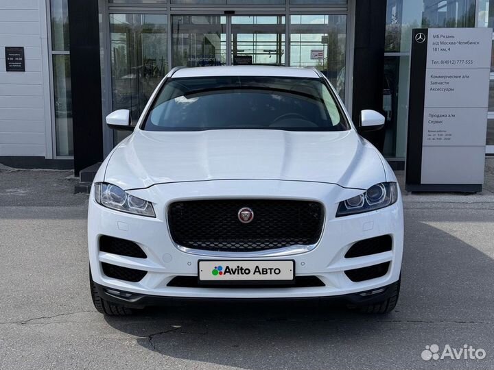 Jaguar F-Pace 2.0 AT, 2018, 126 750 км