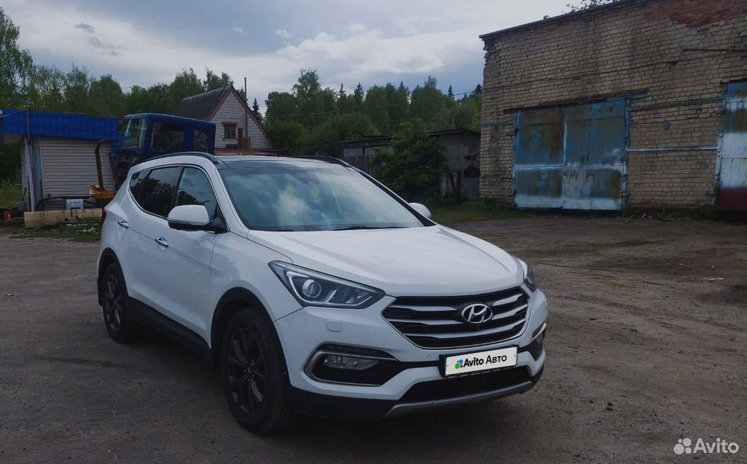 Hyundai Santa Fe 2.2 AT, 2016, 196 293 км