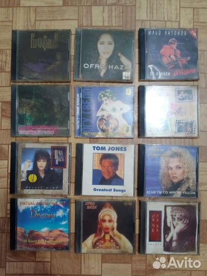 Музыкальные cd диски 90х