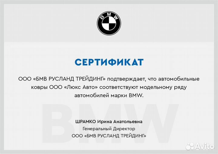 3D Коврики BMW X4 Салон Багажник Экокожа