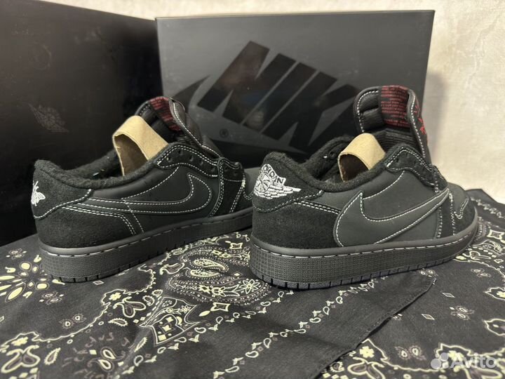 Air Jordan 1 Low OG SP Travis Scott Black Phantom