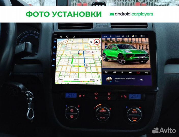 Магнитола android 2.32 VW Jetta 5 2005-2010 auto