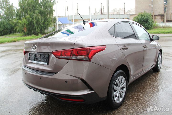 Hyundai Solaris 1.6 МТ, 2021, 29 000 км