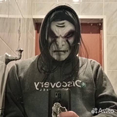 Маска зомби жуткого, новая