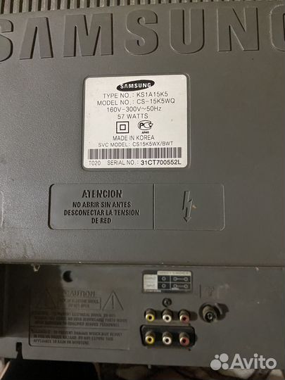 Телевизор samsung б/у