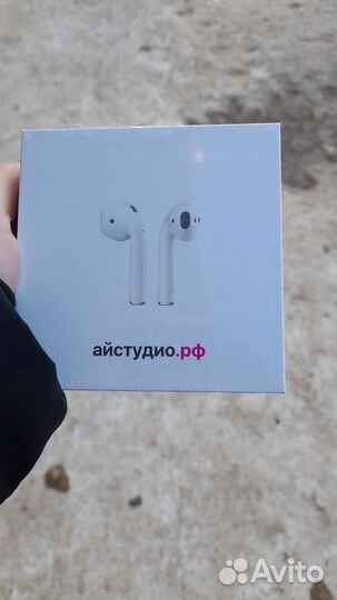 Беспроводные наушники apple airpods 2