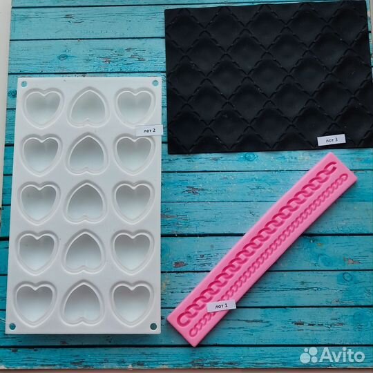 Силиконовые формы для кондитера