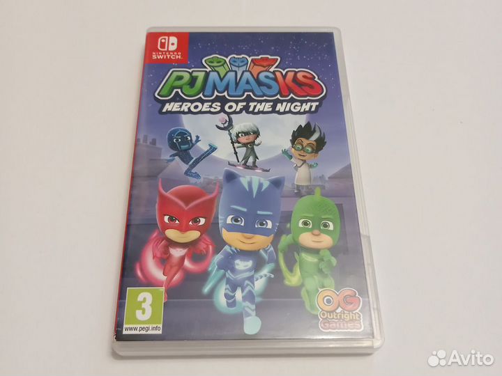 PJMasks Герои в масках: Герои Ночи (новый)