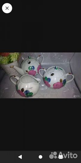 Сервиз Дулево Золотой олень, Вербилки