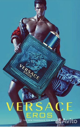 Versace Eros мужские тестер 40ml