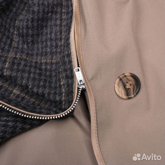 Винтажный двубортный тренч Christian Dior