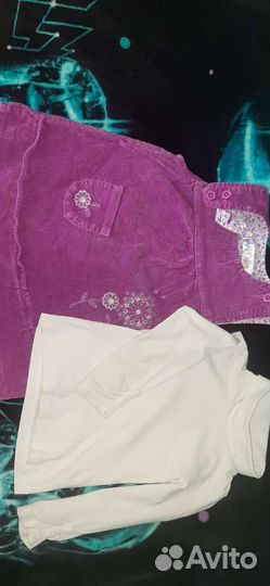 Одежда для девочки пакетом 80, 86, 92