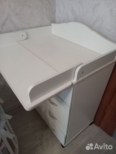 Кроватка трансформер для новорожденных и комод