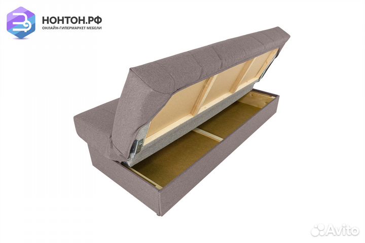 Диван книжка Ручеек коричневый