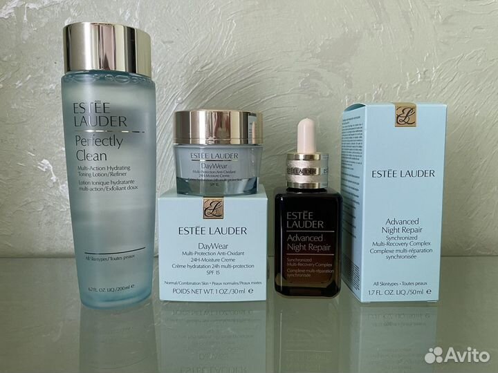 Estee lauder сыворотка, крем, тоник