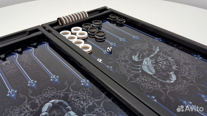 Подарок мужчине. Нарды из стекла+ дизайн под заказ