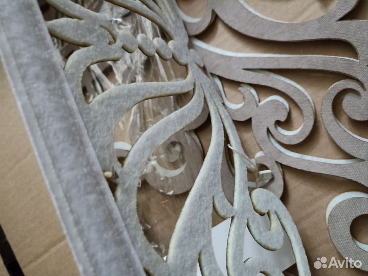 Ажурный ламбрекен на липучке