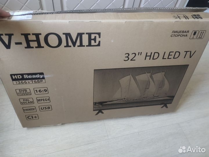 Телевизор v-home 32