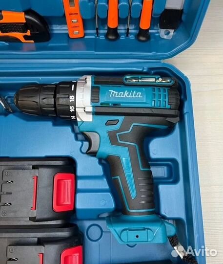 Шуруповерт makita 36v + набор инструментов