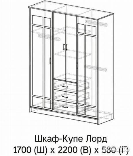 Спальня Лорд белый
