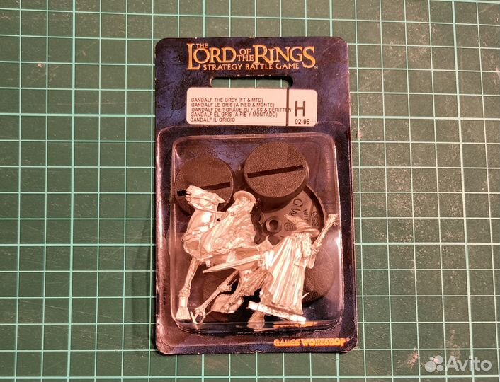 Гендальф Серый, миниатюра lotr, Games Workshop