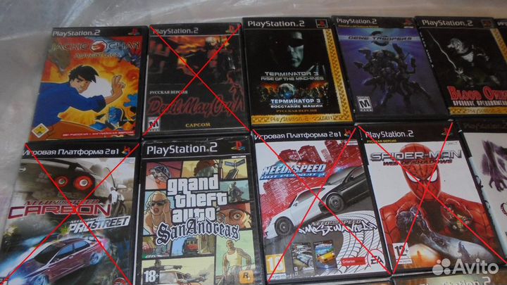 Игры Playstation 2 (PS2)