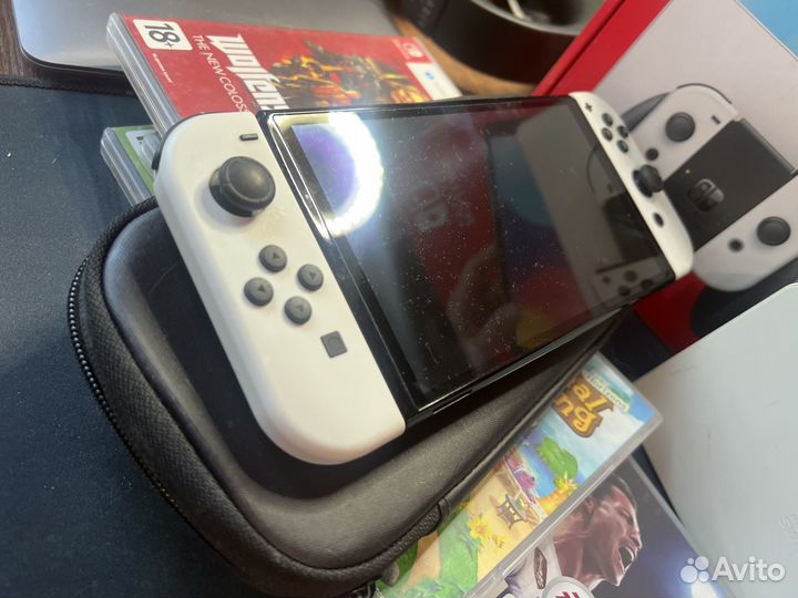 Игровая приставка nintendo switch oled