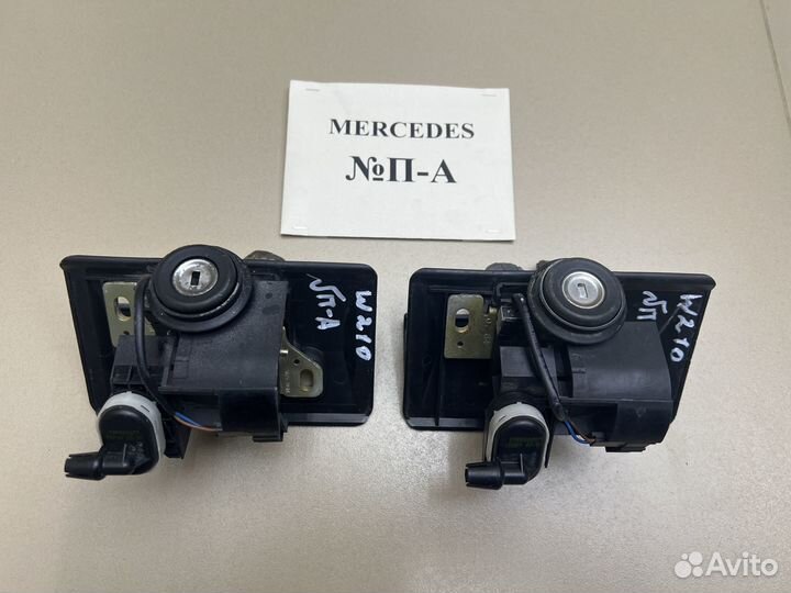 Замок, петли крышки багажника mercedes w210