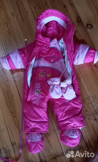 Зимний комбинезон для девочки