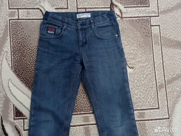 Джинсы утеплённые