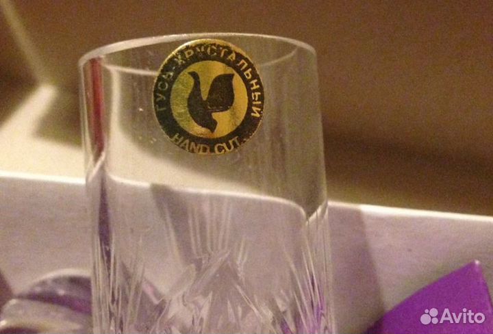 Хрусталь для водки и вина