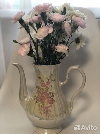 Чайник фарфор,Ваза