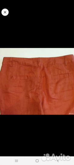 Льняные брюки женские 44-46