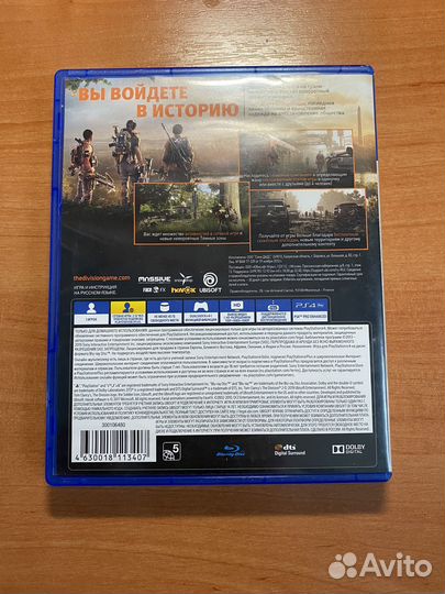 Игра на пс 4 The Division 2