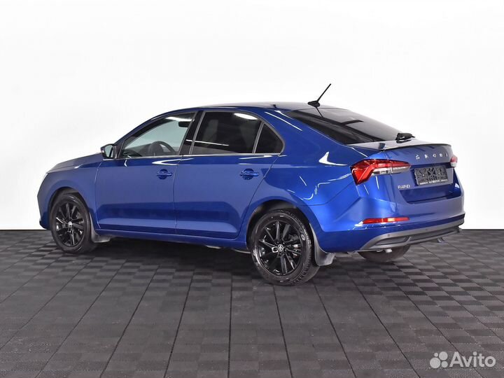 Skoda Rapid 1.6 AT, 2022, 91 793 км